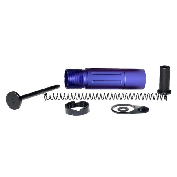 AR Pistol 3.5" Short Buffer Tube System, Black/Blue/Red/Silver/Purple/orange