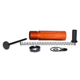 AR Pistol 3.5" Short Buffer Tube System, Black/Blue/Red/Silver/Purple/orange