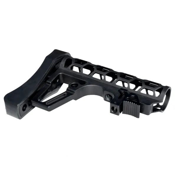 Skeletonized Mil-Spec Buttstock For Adjustable Tubes - Made In USA - Aluminum