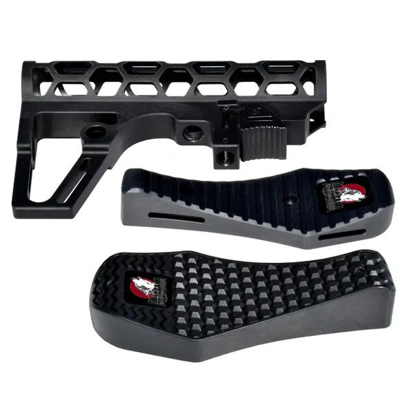Skeletonized Mil-Spec Buttstock For Adjustable Tubes - Made In USA - Aluminum