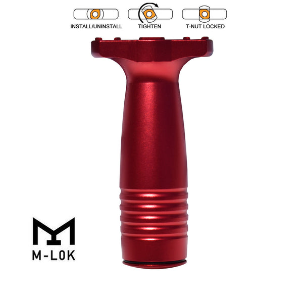 M-lok Fixed Foregrip With Storage, Aluminum