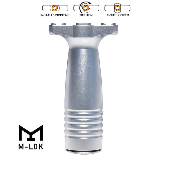 M-lok Fixed Foregrip With Storage, Aluminum