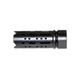 1/2x28 Muzzle Brake For AR-15, Steel, Black