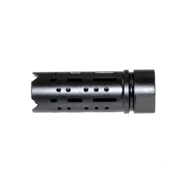 1/2x28 Muzzle Brake For AR-15, Steel, Black