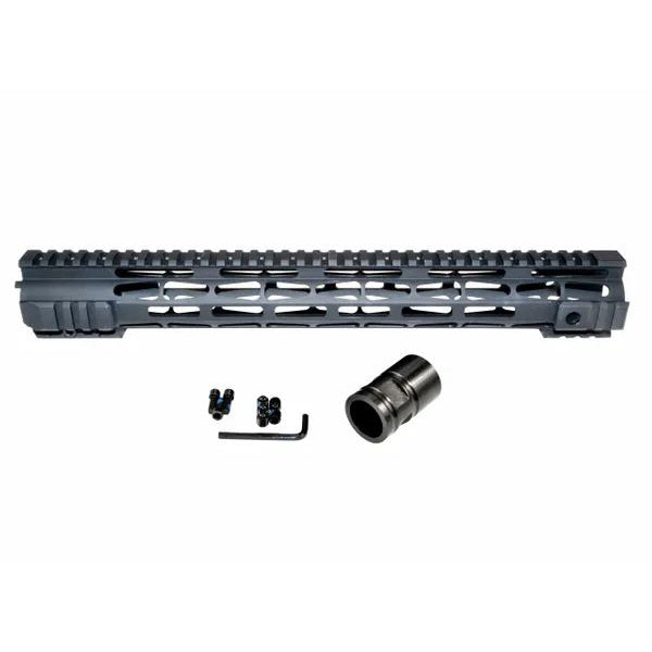 TACPOOL AR-15 Carbine Length 7"/ 10"/ 12.5"/ 15"/ 16.5"/ 19.5" M-LOK Series Slim Free Float Handguard