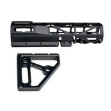 Presma Skeletonized Pistol Arm Brace, Black Anodized Aluminum