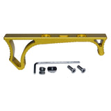 TACPOOL Skeletonized Lightweight Aluminum Hand Stop for Keymod Slots