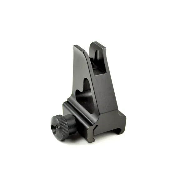 A2 High Profile (tall) Front Backup Sight Post For Mounting on AR Low Profile Gas Block - Aluminum (not Handguard Level)