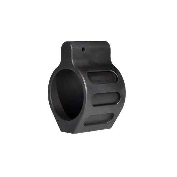 0.875" Low Profile Gas Block, Steel, Black