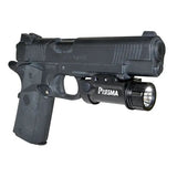 Presma Pistol / Handgun Tactical Light (1000 Lumens, Rail-mounted, Rechargeable)