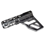 TACPOOL Super Light-Weighted Skeletonized AR Pistol Arm Brace, Anodized Aluminum