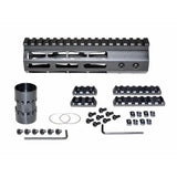 7"/ 10"/ 13"/ 15"/ 17"/ 19"  M-lok Free Float Handguard For AR-15, Id 1.44", 9oz, Fits 223 / 5.56, Black