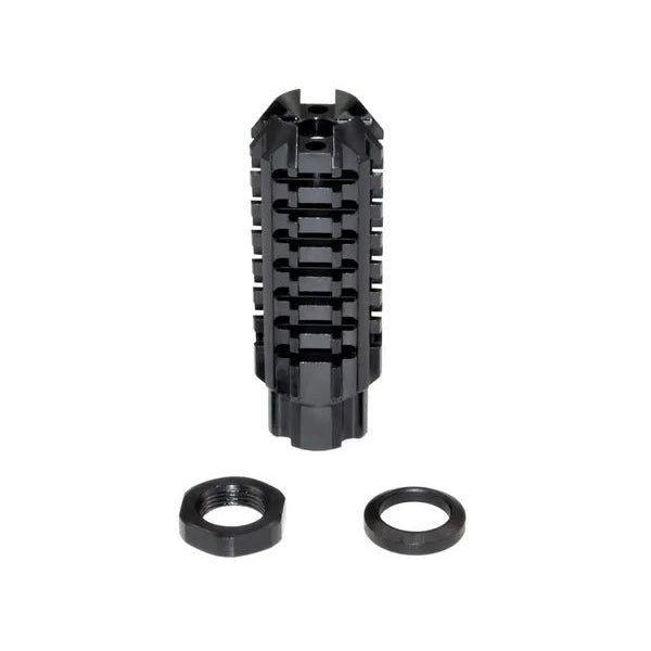 5/8x24 Muzzle Brake For .308, Steel, Black