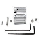 0.750" Adjustable Gas Block For AR-15 0.750" Barrel, Stainless Steel