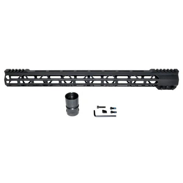 4.2"/9"/12.5"/13"/15"/16.5"/19.5" AR Pistol Free Float Handguard For AR-15 .223 / 5.56, Id 1.36"