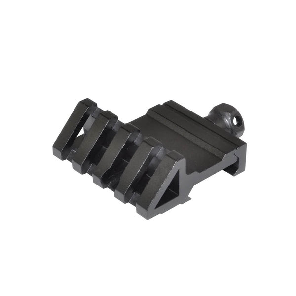 TACPOOL Offset 45 Degree 4 Slot Picatinny Rail Mount
