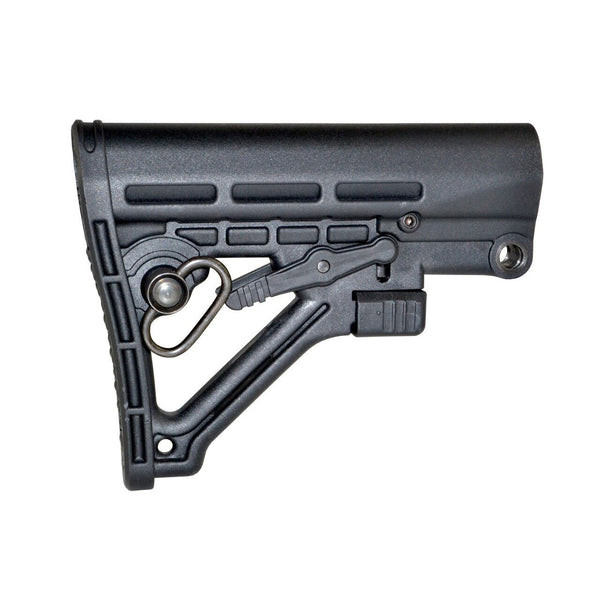 TACPOOL AR Adjustable Military Spec ButtStock, with Adjuster Lock and Removable Sling Swivel