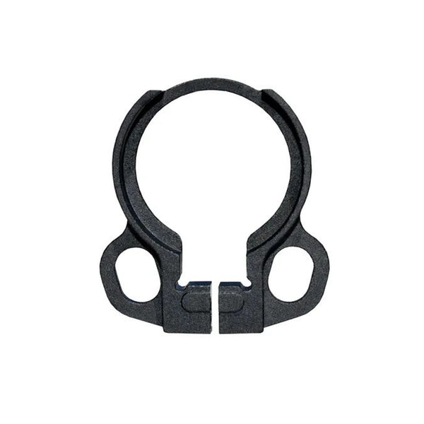 Receiver End Plate With Ambidextrous Dual Clip Sling Adapter