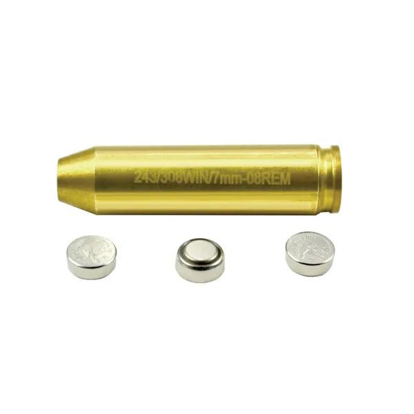 .243 .308win 7mm Laser Boresight For Zeroing Scope, Sights Etc. - Batteries Included 7.62x54mmr