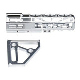 Presma Skeletonized Pistol Arm Brace, Black Anodized Aluminum