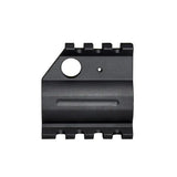 AR-15 High Profile 0.750" Railed Gas Block .223/5.56, Aluminum, Black