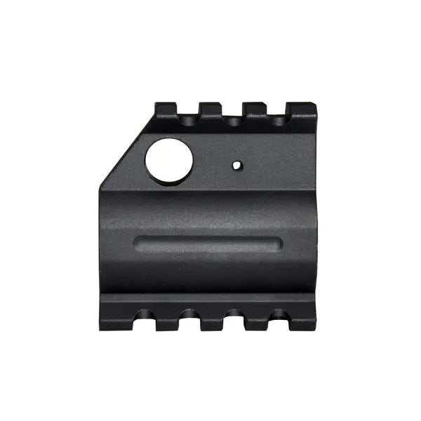 AR-15 High Profile 0.750" Railed Gas Block .223/5.56, Aluminum, Black