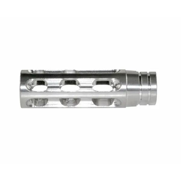 Stainless Steel Muzzle Brake 1/2″x28 .223/5.56 Nato