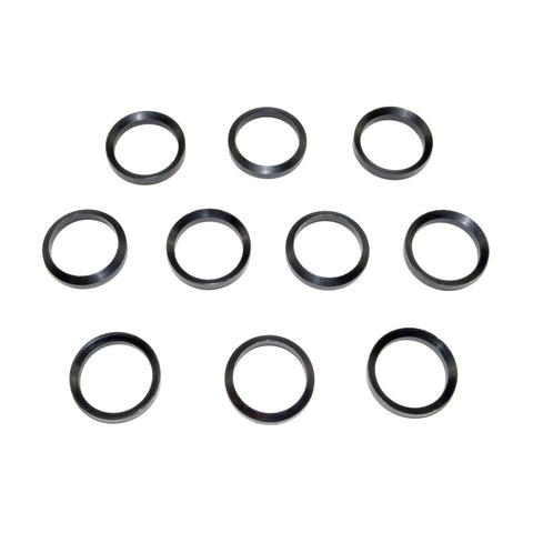 TACPOOL 10 Piece Crush Washer Set, .450 Bushmaster 11/16" x 24 - Black Steel
