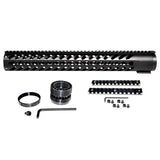 16.5" Keymod Free Float Handguard For AR-15 2.23 / 5.56, Wide I.d. 1.75"
