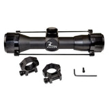 Kexuan 4x32 Mm Compact Scope With Mil-dot Reticle And 1" Scope Rings For Picatinny Rails