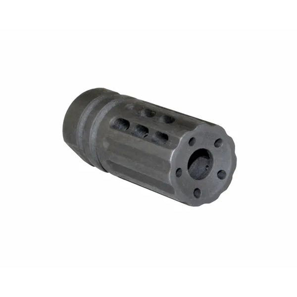 1/2x28 Muzzle Brake For AR-15, Steel, Black