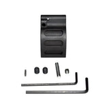 0.875" Adjustable Low Profile Gas Block, Steel, Black