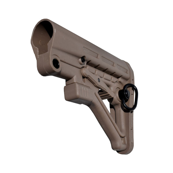 TACPOOL AR Adjustable Military Spec ButtStock, with Adjuster Lock and Removable Sling Swivel
