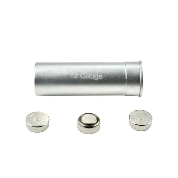 Laser Boresight For 12 Gauge Shotgun For Zeroing - Batteries Included