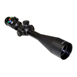 Presma Rxr Professional Series 6-24x50 Precision Scope, Side Ao, Rgb Rxr Glass Reticle, Fully Multi-coated, Mount, Batteries, Sunshade Inlcuded