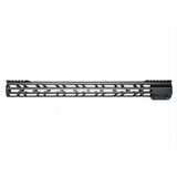 M-lok Split Top Rail Free Float Handguard For AR-15 .223 5.56, Slim & Lightweight - Choose From 4.6" 7" 10" 13" 15" 17" or 19.5"