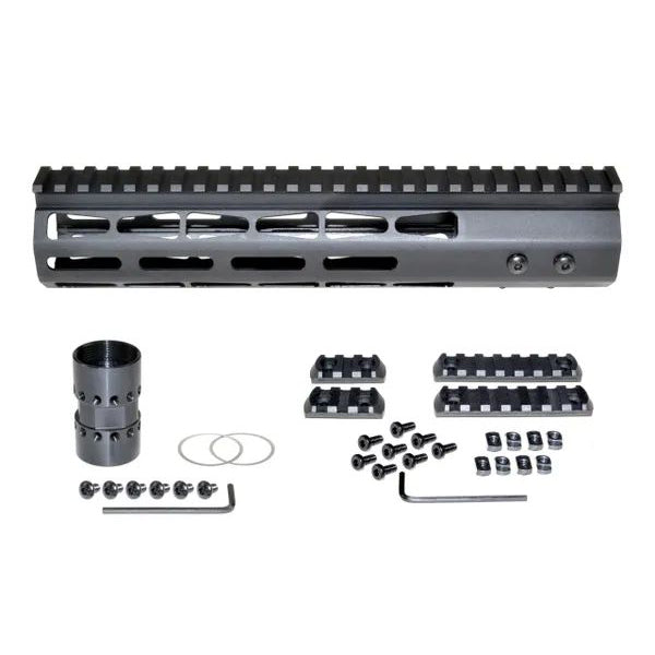 7"/ 10"/ 13"/ 15"/ 17"/ 19"  M-lok Free Float Handguard For AR-15, Id 1.44", 9oz, Fits 223 / 5.56, Black