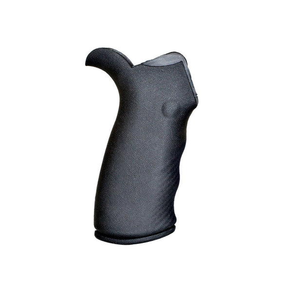 Rubberized Coated Rear Pistol Grip Beavertail Designed with Storage