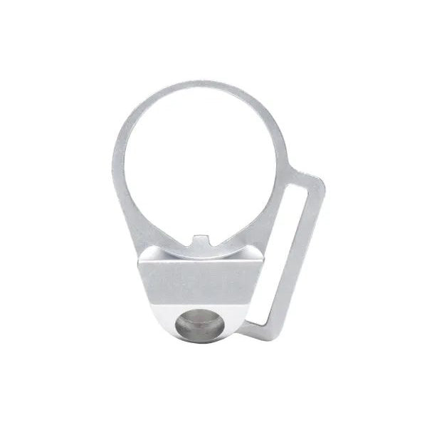 Receiver End Plate With 45 Degree Hole for Sling Swivel Adapter Button, 1" Sling Adapter