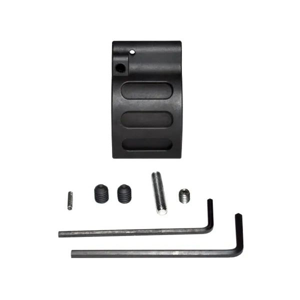 0.936" Adjustable Gas Block For AR-10 LR-308 .308 Barrel, Steel, Black