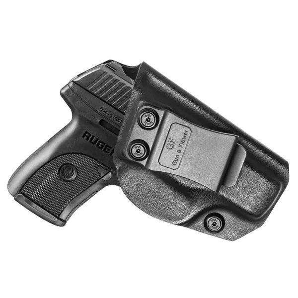 Pistol Holster for Ruger LC9, Kydex, Inside Waistband or Belt Clip Carr