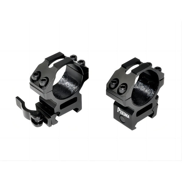 Presma30mm Quick Release Medium Profile Scope Rings For Picatinny/weaver Rails