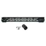 19.5" Presma AR-10 / LR-308 .308 19.5 Inch Free Float Handguard Rail Mount With Keymod - Fits Dmps Low Profile Uppers