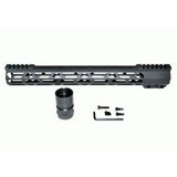 4.2"/9"/12.5"/13"/15"/16.5"/19.5" AR Pistol Free Float Handguard For AR-15 .223 / 5.56, Id 1.36"