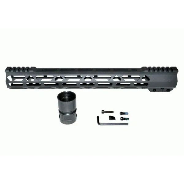 4.2"/9"/12.5"/13"/15"/16.5"/19.5" AR Pistol Free Float Handguard For AR-15 .223 / 5.56, Id 1.36"