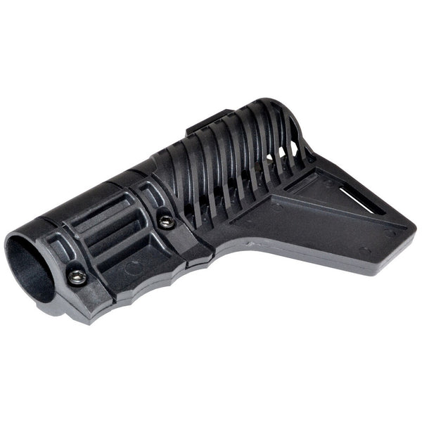 US Patented Pistol Stabilizer Fin Blade Brace Stock for AR Pistol Buffer Tube 1.25", Polymer, Black