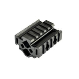 5 Slot Barrel Mount Tri Rail (total 15 Slots) For Diameter .51" to .78" Including AR-15 .750"