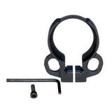 Receiver End Plate With Ambidextrous Dual Clip Sling Adapter