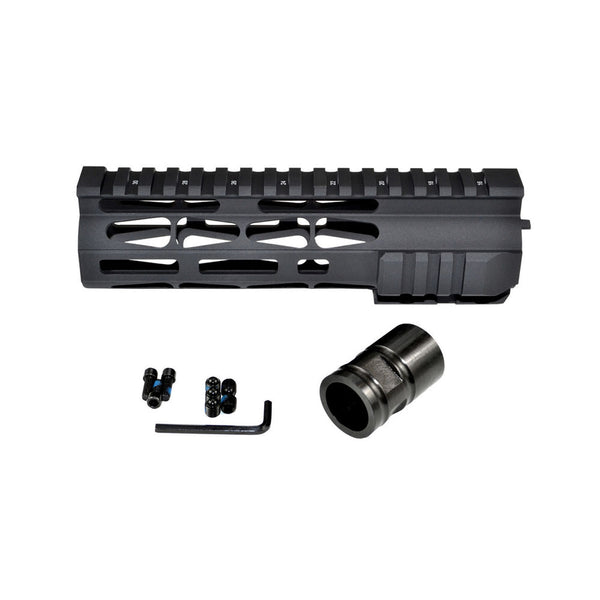 TACPOOL AR-15 Carbine Length 7"/ 10"/ 12.5"/ 15"/ 16.5"/ 19.5" M-LOK Series Slim Free Float Handguard