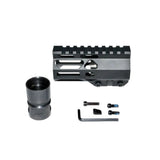 4.2"/9"/12.5"/13"/15"/16.5"/19.5" AR Pistol Free Float Handguard For AR-15 .223 / 5.56, Id 1.36"